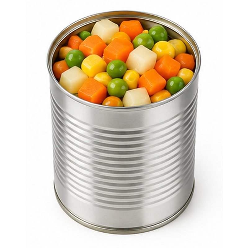 Canned Mixed Vegetables — Manufactured, Processed & Canned Products