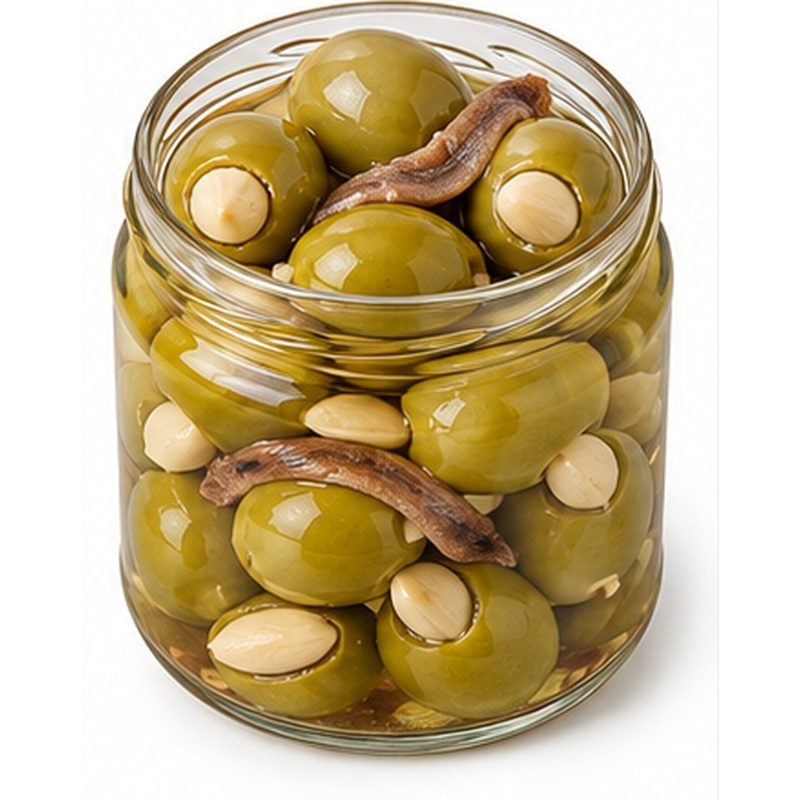 Stuffed Green Olives — Manufactured, Processed & Canned Products